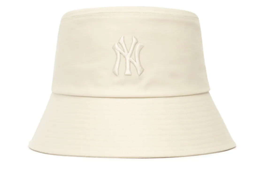 MLB Cotton Bucket Hats Unisex Beige