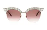 GUCCI Sunglasses Oval Sunglasses Unisex
