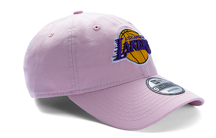 Бейсболка New Era NBA (розовая) — фото 3