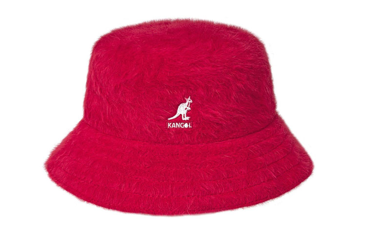 KANGOL Logo Embroidered Bucket Hat