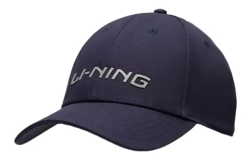 Li Ning Baseball Caps Unisex Navy Blue
