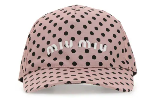 MIU MIU Baseball Caps Women's Print Multicolor