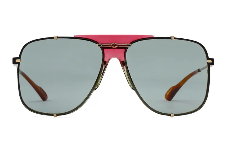 GUCCI Aviator Sunglasses Women's