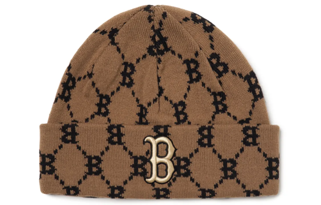 MLB Acrylic Beanies Unisex Brown