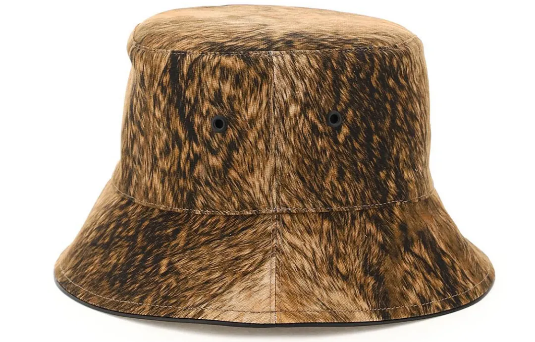 Burberry fur print bucket hat