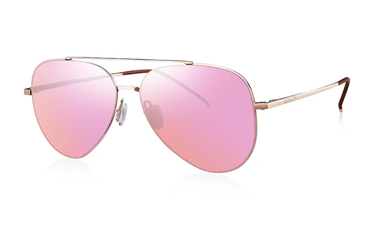BOLON Titanium Alloy Aviator Sunglasses Unisex