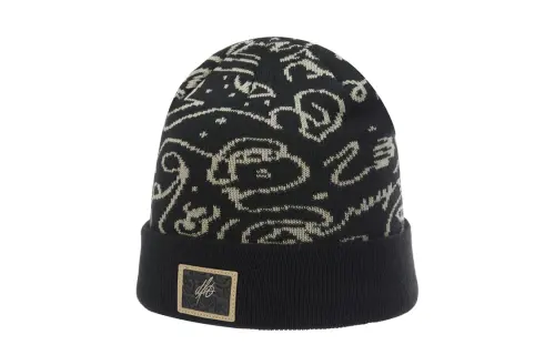 Li Ning Acrylic Beanies Men's Black