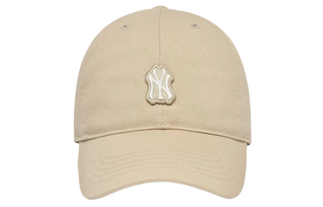 MLB Cotton Baseball Caps Unisex Beige