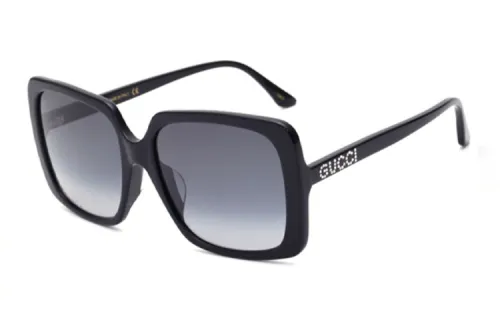 GUCCI Plate Frame Square Sunglasses Unisex