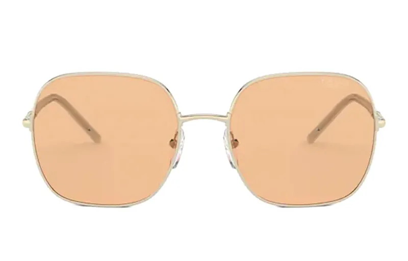 PRADA Alloy Round Sunglasses Women's