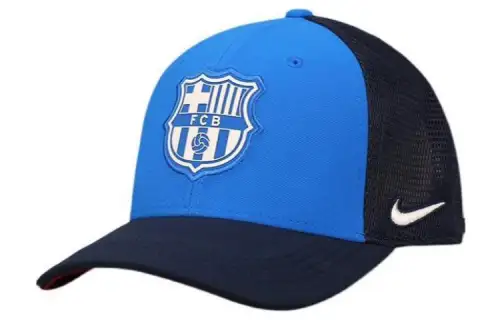 Nike, sports cap, football sports hat for leisure, blue baseball cap