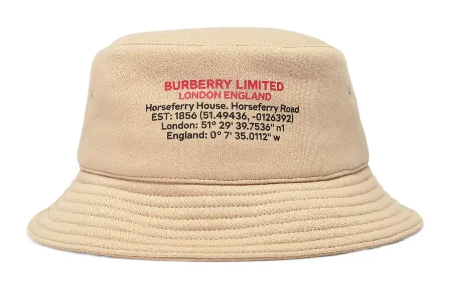 Burberry Bucket Hats Unisex Khaki