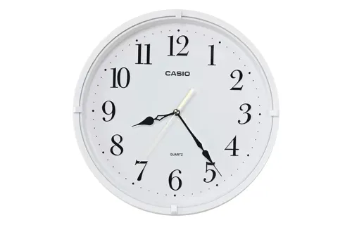 CASIO Unisex Wall Clocks White Watch IQ-88-7PF