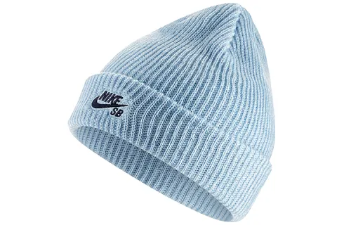 Nike Synthetic Fiber Beanies Unisex Blue