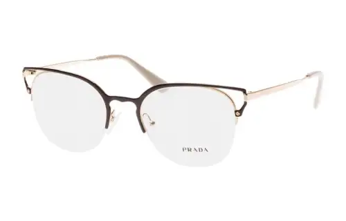 PRADA Browline Eyeglass Frames Unisex