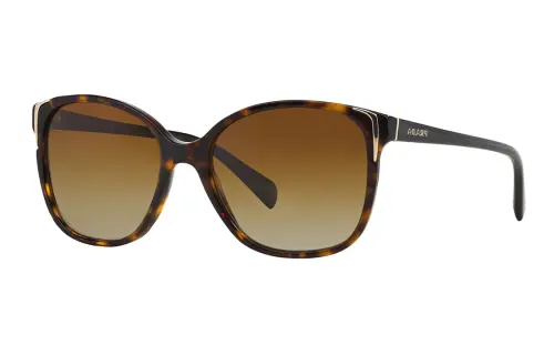 PRADA Tortoiseshell-frame Logo Sunglasses