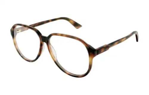 GUCCI Oval Prescription Glasses Men's