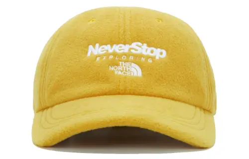 THE NORTH FACE Polyester Baseball Caps Unisex Yellow