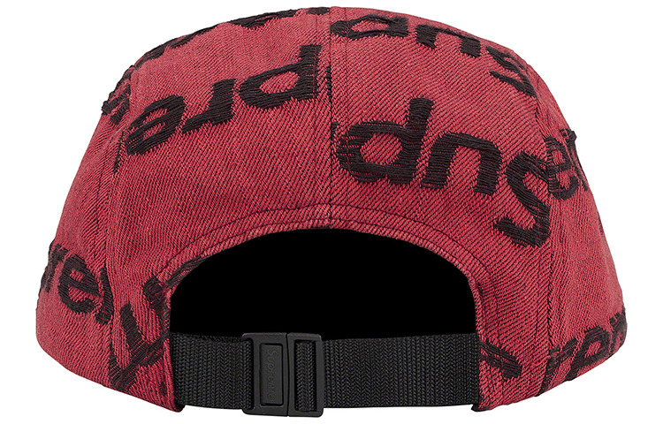 Кепка Supreme SS21 Week 10 Frayed Logos Denim Camp Cap // (синий деним) — фото 6