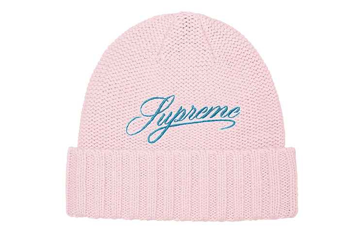 Шапка Supreme FW21 WEEK2 Script Logo Beanie (черная)