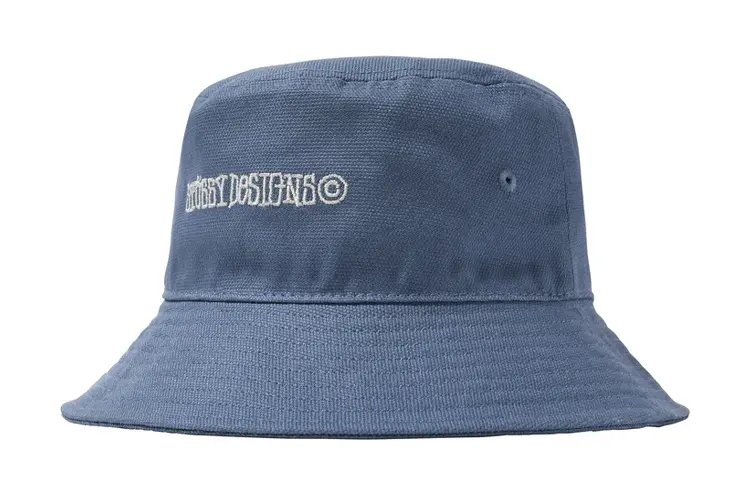 Stussy Canvas Wide Brim Bucket Hat