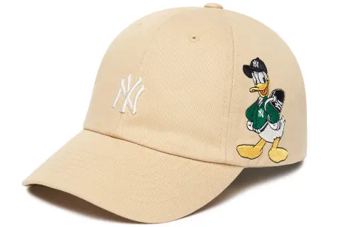 MLB Cotton Baseball Caps CPD01 Unisex Ecru
