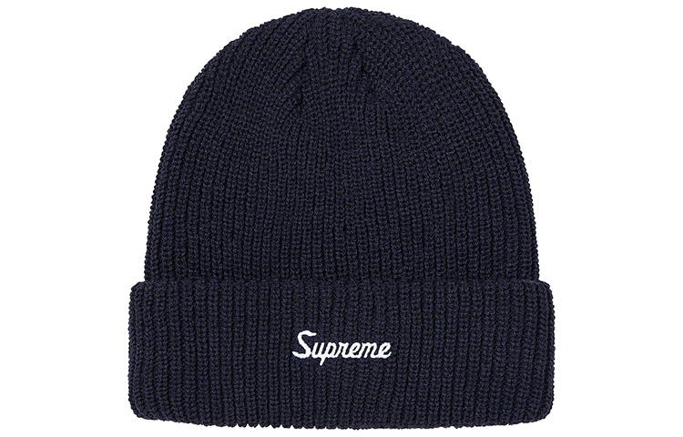 Шапка Supreme FW20 Week 18 Loose Gauge Beanie - (бордовая) — фото 4