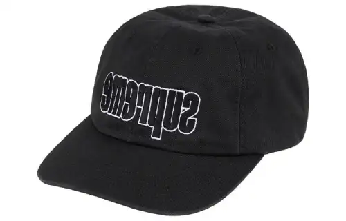 Supreme Reverse logo 6 panel Cap