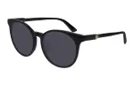 GUCCI Black Interlocking Oval Sunglasses Unisex