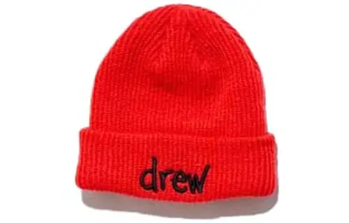Drew house Beanies Unisex Red