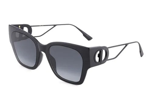 DIOR 30 Montaigne Plate Frame Metal Square Sunglasses Women's