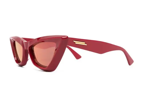 Bottega Veneta Sunglasses Unisex Red