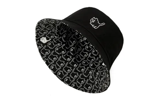 FREE RABBITⅡ Cotton Bucket Hats Unisex