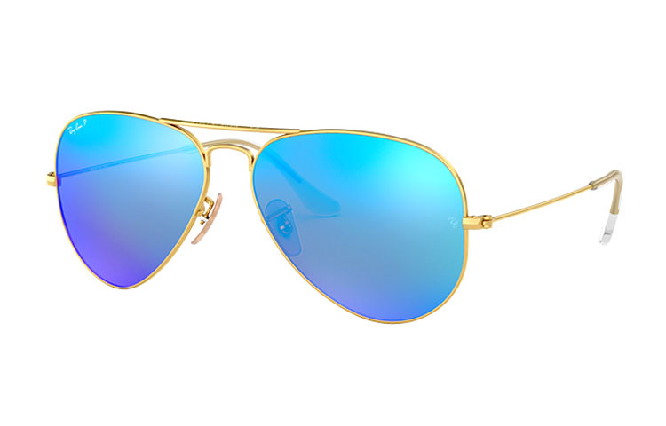 Очки RayBan (золотые)