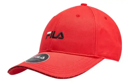FILA Baseball Caps Unisex Red