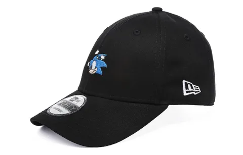 New Era Cotton Baseball Caps Unisex Black