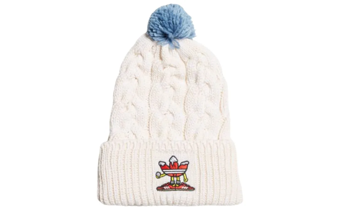 Adidas Originals Acrylic Beanies Unisex White