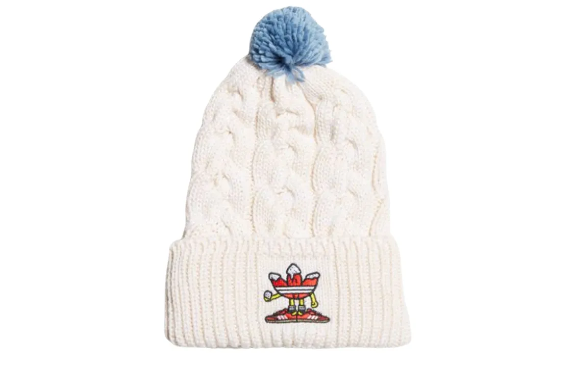 Adidas Originals Acrylic Beanies Unisex White