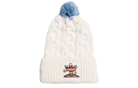 Adidas Originals Acrylic Beanies Unisex White