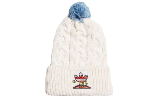 Adidas Originals Acrylic Beanies Unisex White