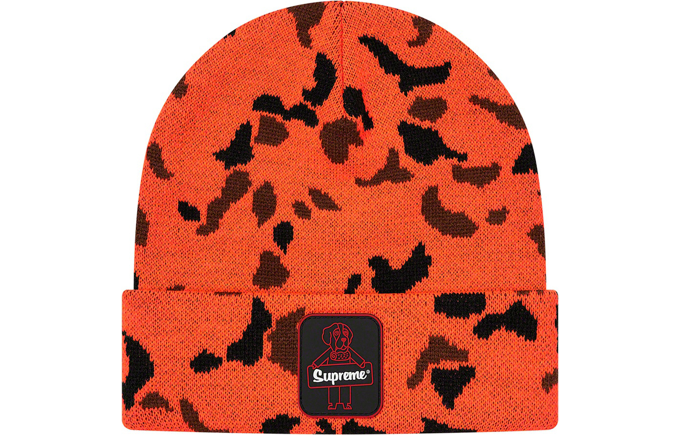 Шапка Supreme FW20 WEEK 15 RefrigiWear® Beanie (оливковая)