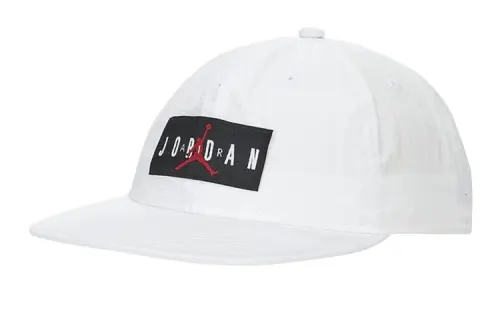 Jordan Baseball Caps Grade School White