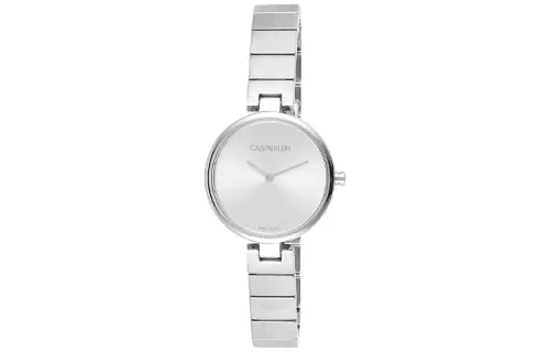 CALVIN KLEIN CK Quartz Wrist Watches Quartz Movement Stainless Steel Strap Silver Dial Women's Watch