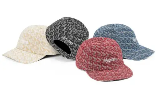 Supreme Monogram Denim 6 Panel