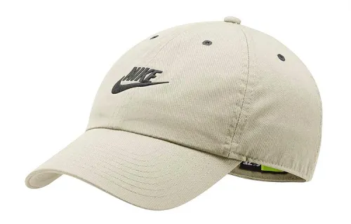 Nike Cotton Baseball Caps Unisex Beige