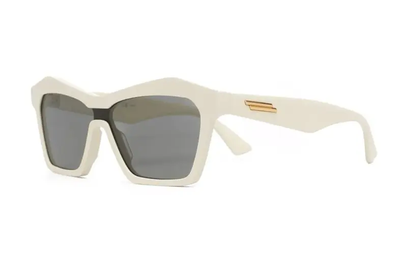Bottega Veneta Sunglasses Unisex White
