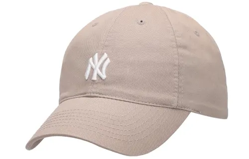 MLB Cotton Baseball Caps CP77 Unisex Taupe