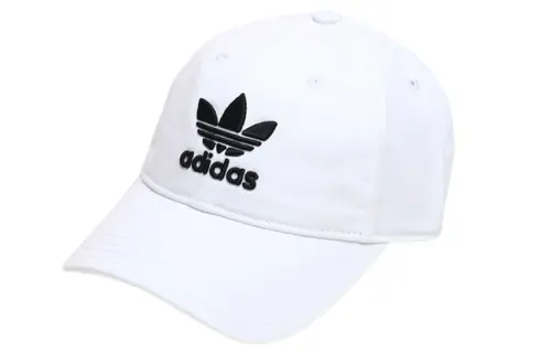 Adidas Originals Cotton Baseball Caps Unisex White