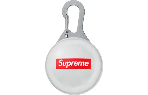 Supreme Rubber Keychains Unisex White