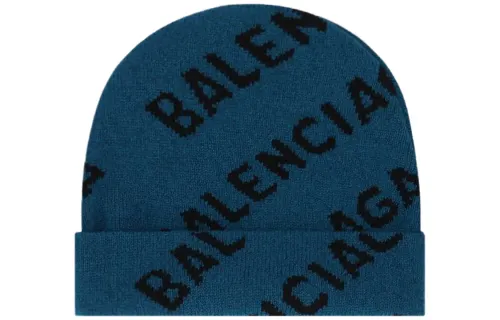 Balenciaga Beanies Unisex Blue
